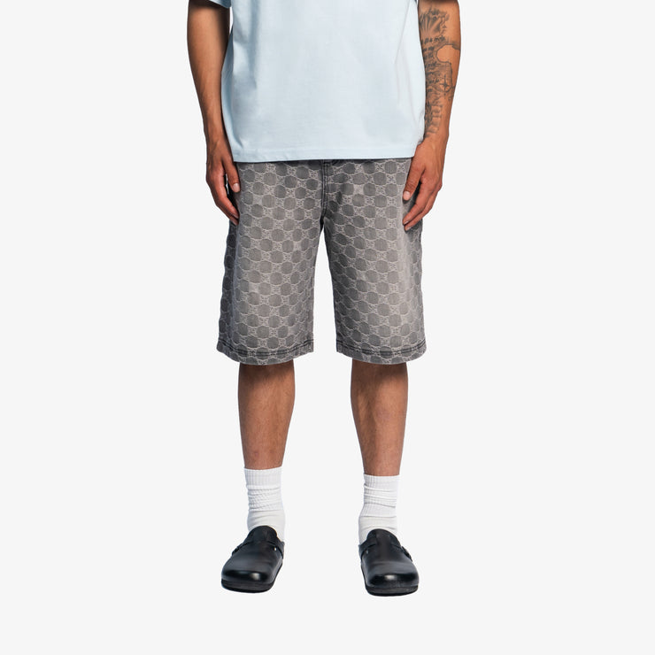 Pequs Aether Monogram Denim Jorts zollfrei