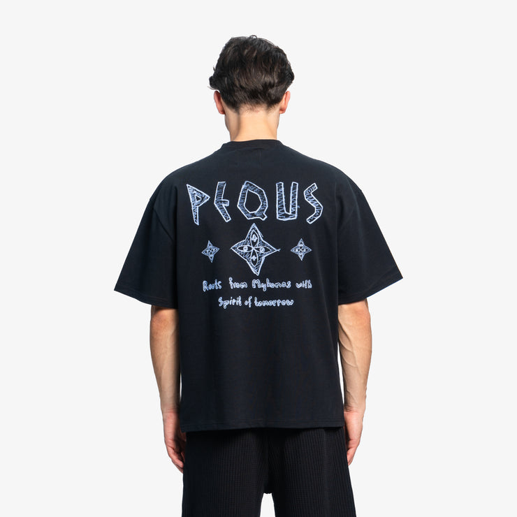 Pequs Skribbled T-Shirt Rabatte dieses Monats