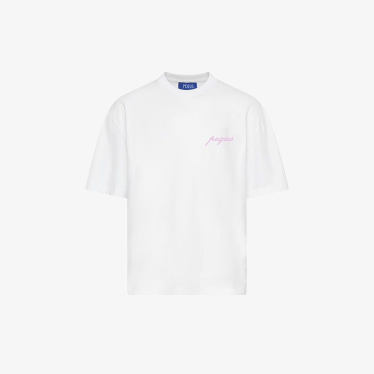Pequs A Paradise Beach Club Back Logo T-Shirt Günstiger Verkauf
