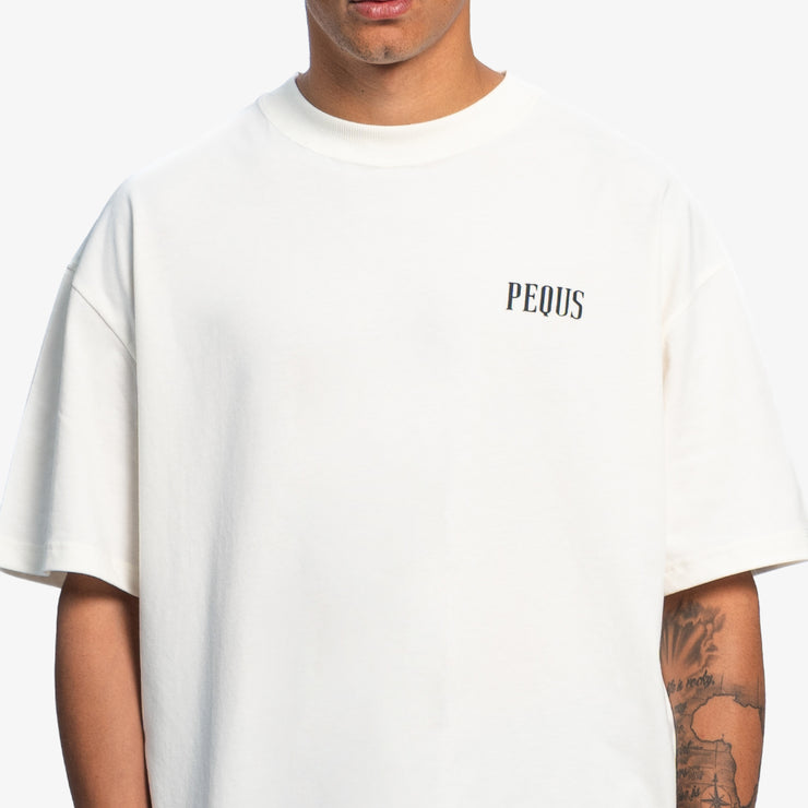 Pequs Back Logo T-Shirt Meist gekauft