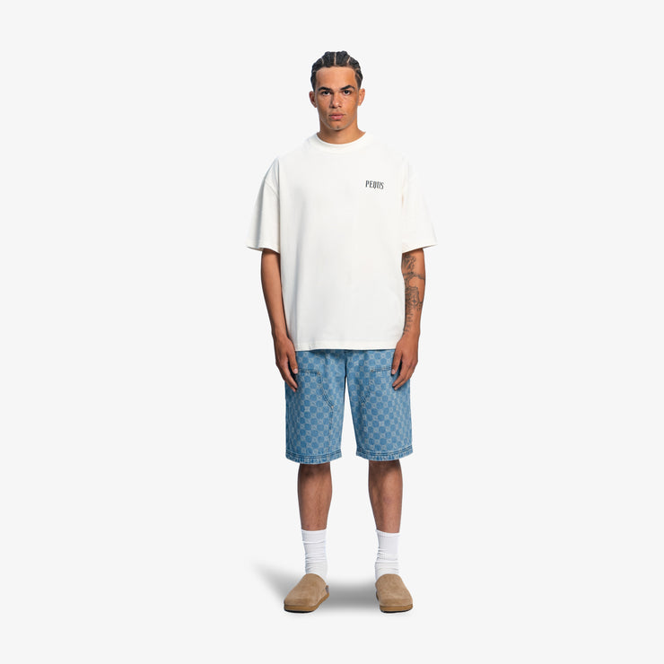 Pequs Back Logo T-Shirt Meist gekauft