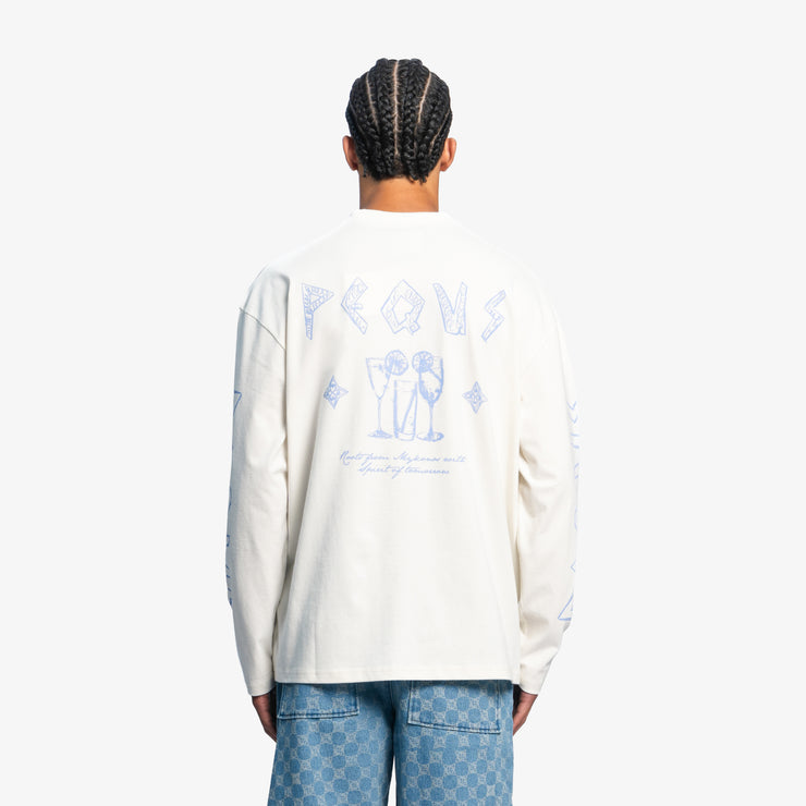 Pequs Skribbled Longsleeve Kostenloser Versand