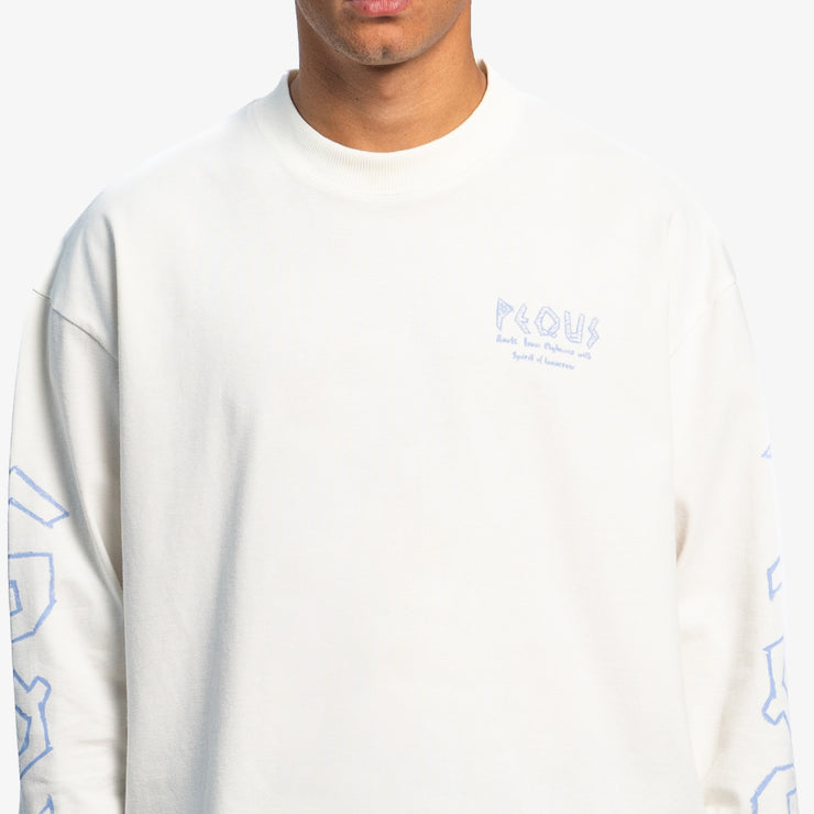 Pequs Skribbled Longsleeve Kostenloser Versand