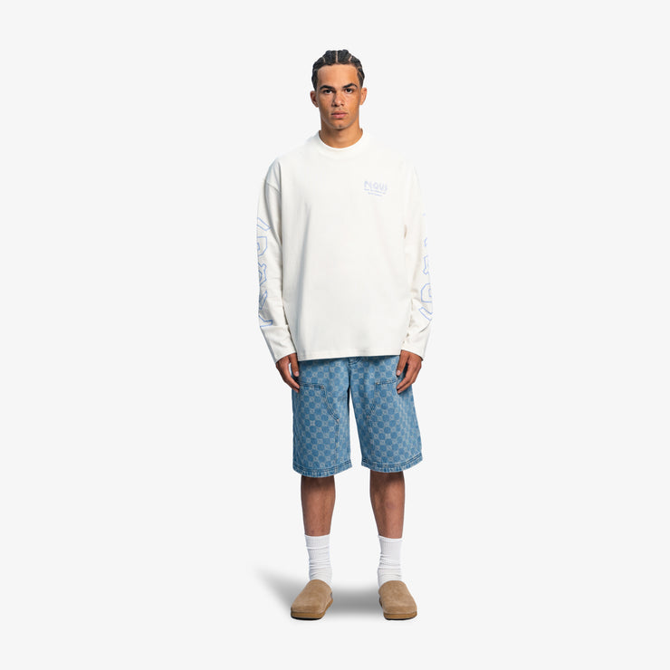 Pequs Skribbled Longsleeve Kostenloser Versand