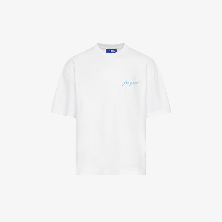 Pequs A Paradise Beach Club Back Logo T-Shirt Fabrik Onlineshop