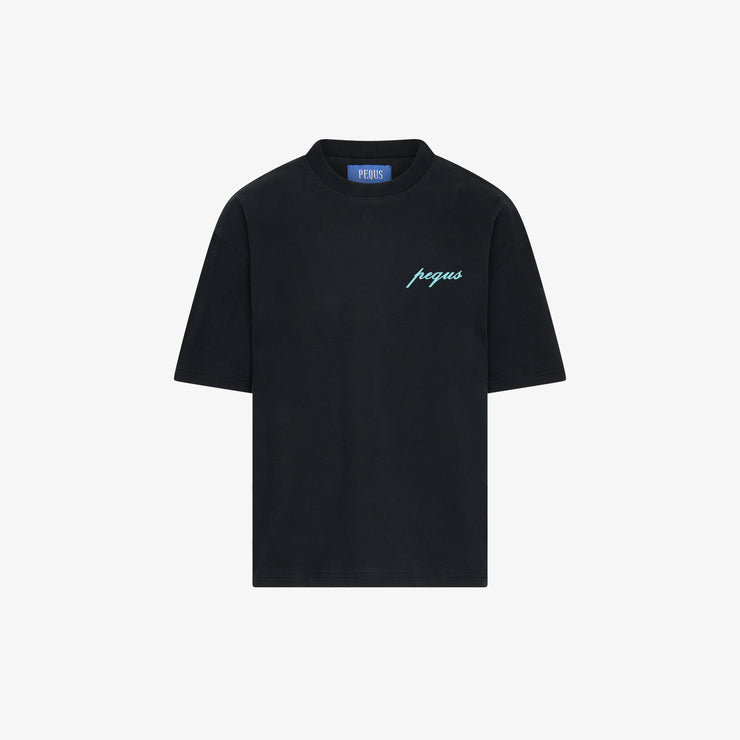 Pequs A Paradise Beach Club Back Logo T-Shirt Fabrikpreis