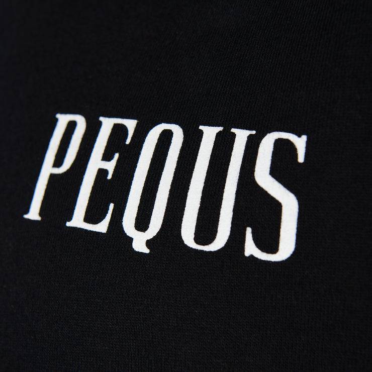 Pequs Back Logo T-Shirt Sonderangebot