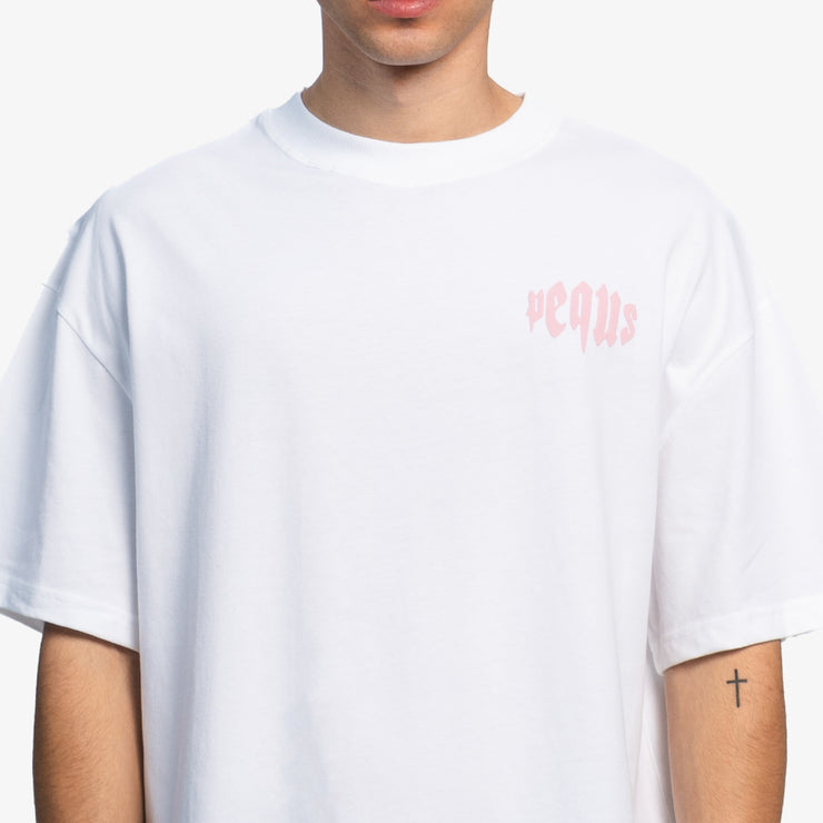 Pequs Mythic Chest Logo T-Shirt Rabatt