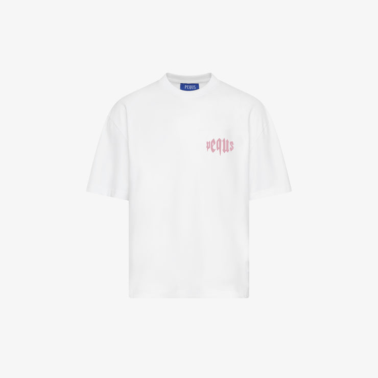 Pequs Mythic Chest Logo T-Shirt Rabatt