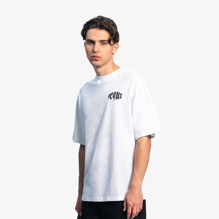 Pequs Mythic Chest Logo T-Shirt Günstig kaufen