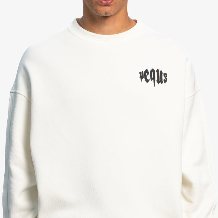 Pequs Mythic Chest Logo Sweater Online Outlet