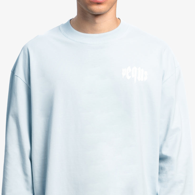 Pequs Mythic Chest Logo Longsleeve Große Rabatte
