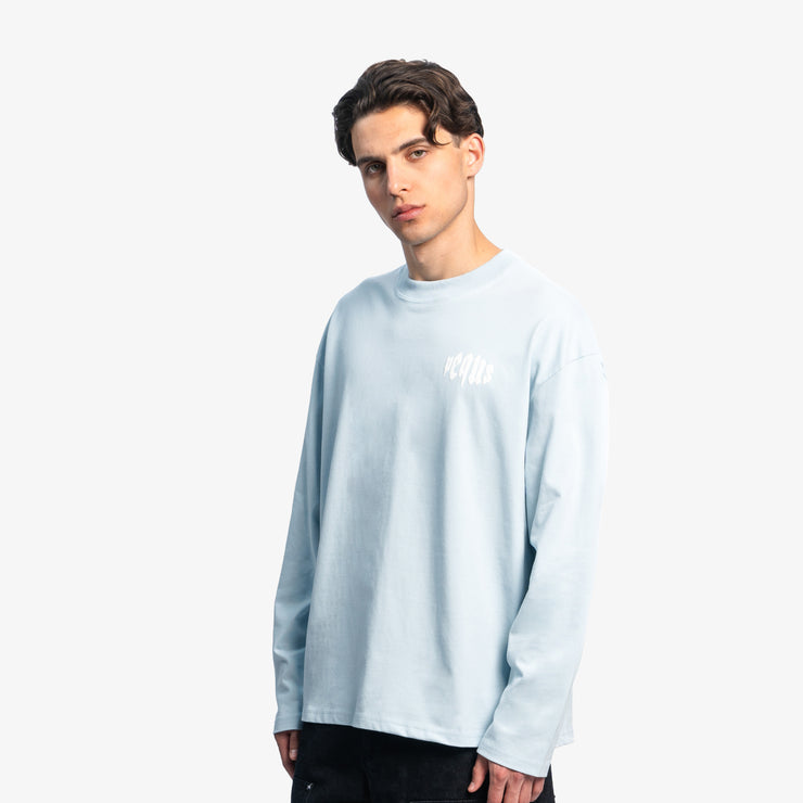 Pequs Mythic Chest Logo Longsleeve Große Rabatte