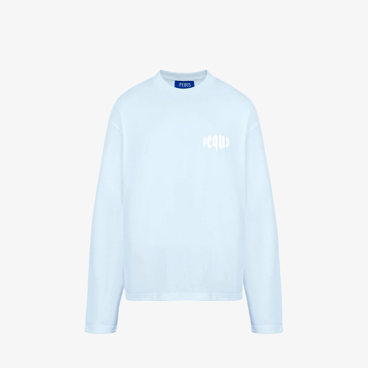 Pequs Mythic Chest Logo Longsleeve Große Rabatte