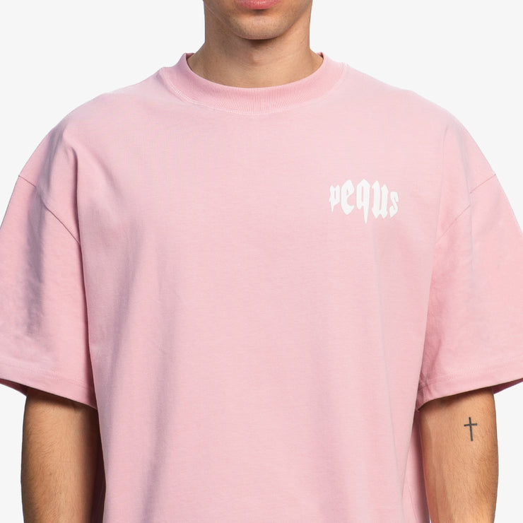 Pequs Mythic Chest Logo T-Shirt Sonderangebote
