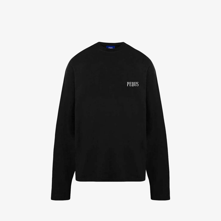 Pequs Back Logo Longsleeve Bis zu 65% Rabatt