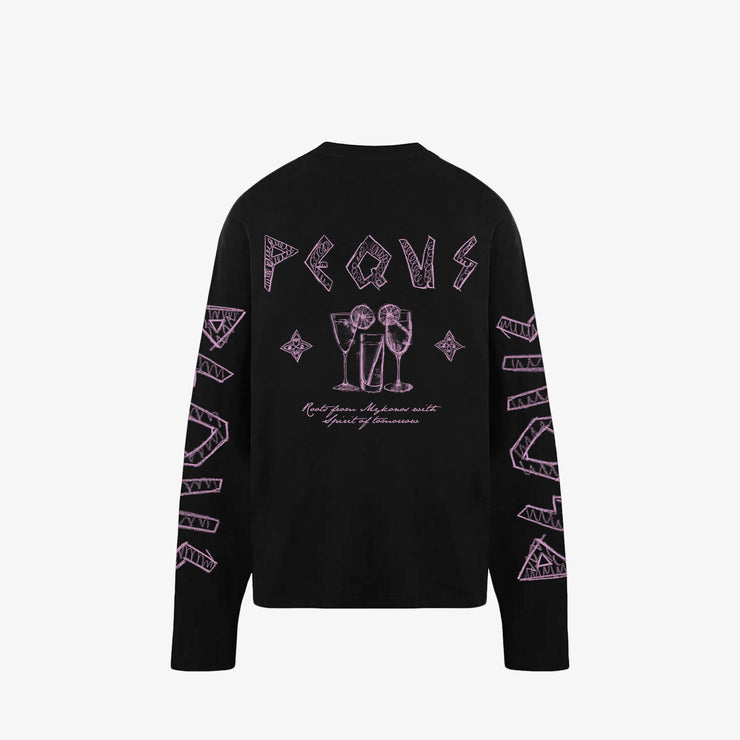 Pequs Skribbled Longsleeve Nur für heute