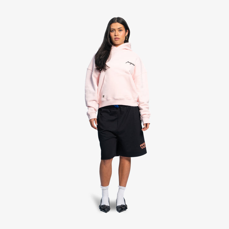 Pequs A Paradise Beach Club Graphic Cropped Hoodie Nur noch ein Tag übrig