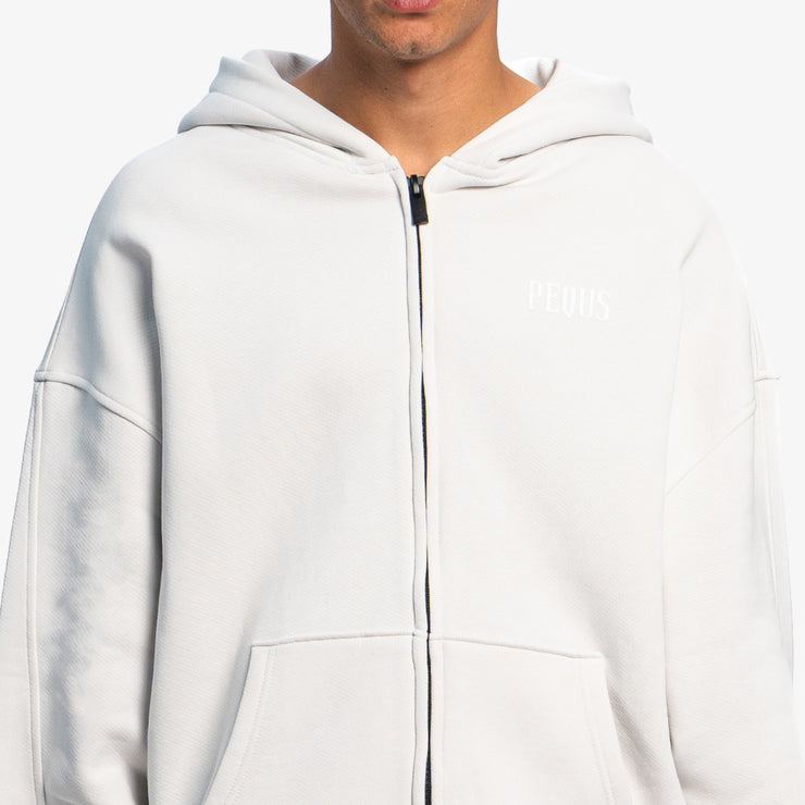 Pequs Back Logo Zip Hoodie Clearance-Verkauf