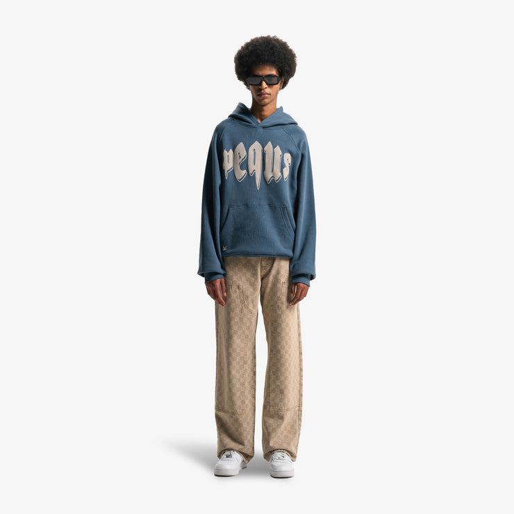 Pequs Outlined Mythic Logo Hoodie Fabrikpreis