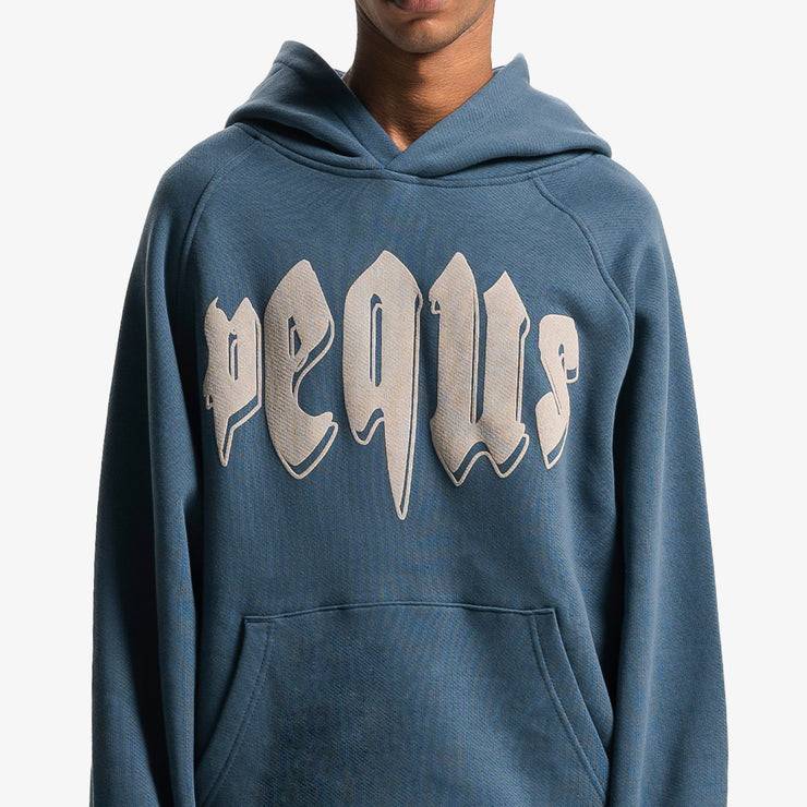 Pequs Outlined Mythic Logo Hoodie Fabrikpreis