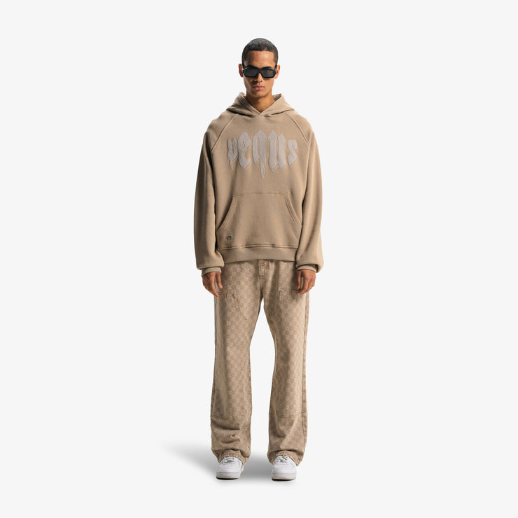 Pequs Outlined Mythic Logo Hoodie Sonderangebot