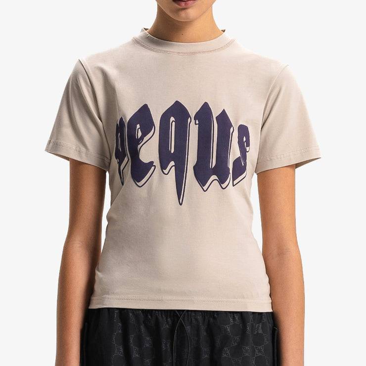 Pequs Fitted Outlined Mythic Logo T-Shirt Vatertagsangebot