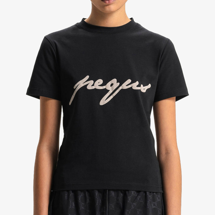 Pequs Fitted Ink Logo T-Shirt Valentinstagsangebot