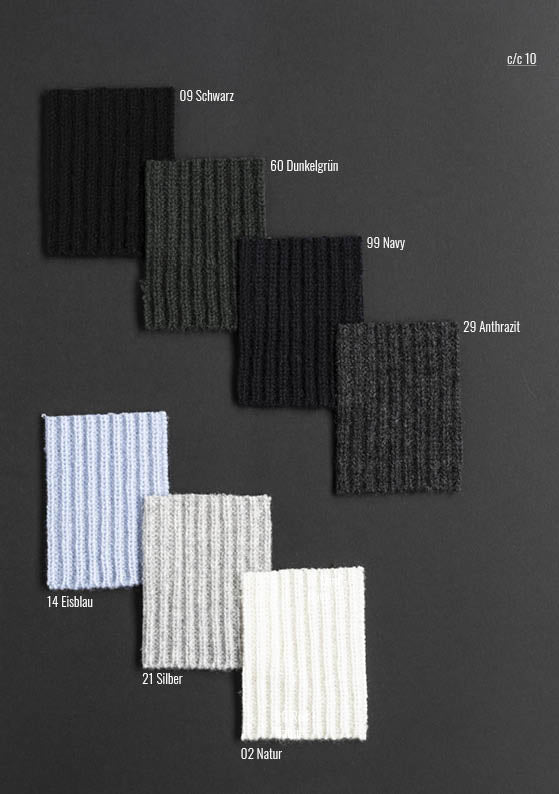 Phil Petter Stehkragen-Pullover aus Cashmerino, Perlfang-Strick Bestseller