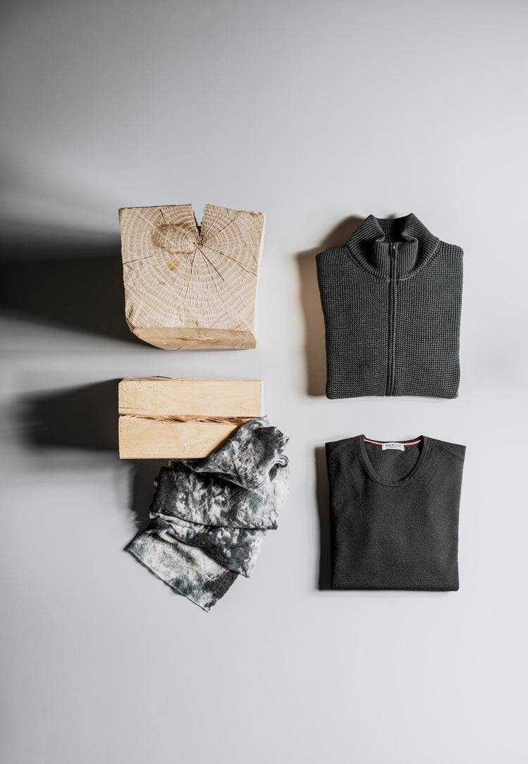 Phil Petter Doppelperlfang-Zippjacke aus Merinowolle 50% Rabatt mit kostenlosem Versand