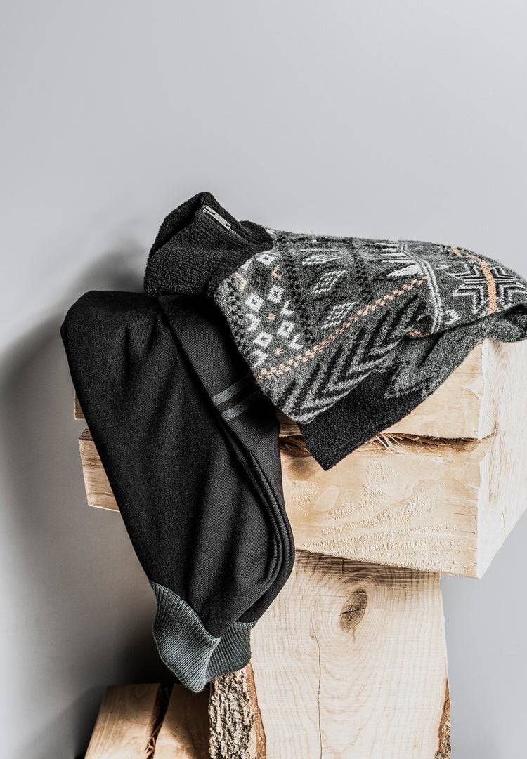 Phil Petter Rundhals-Pullover aus Merinowolle, P73 Logo Rabatt