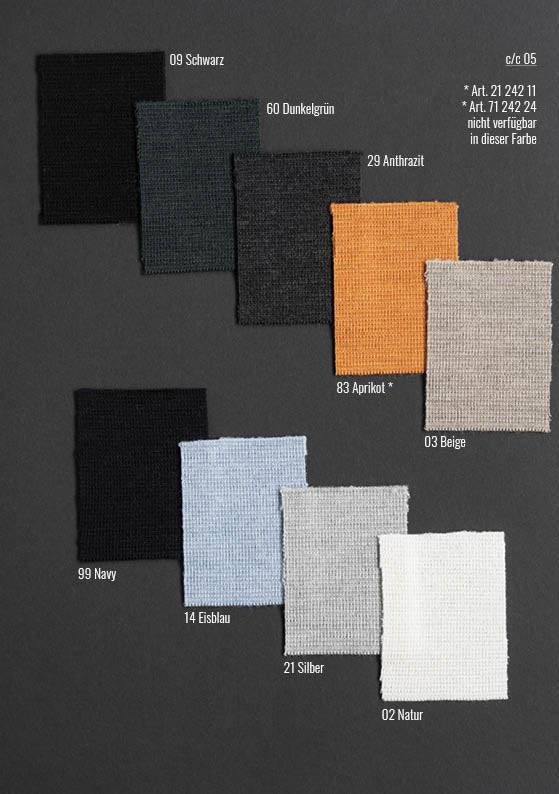 Phil Petter Rundhals-Pullover aus Merinowolle, breiter Ripp-Strick Begrenztes Angebot
