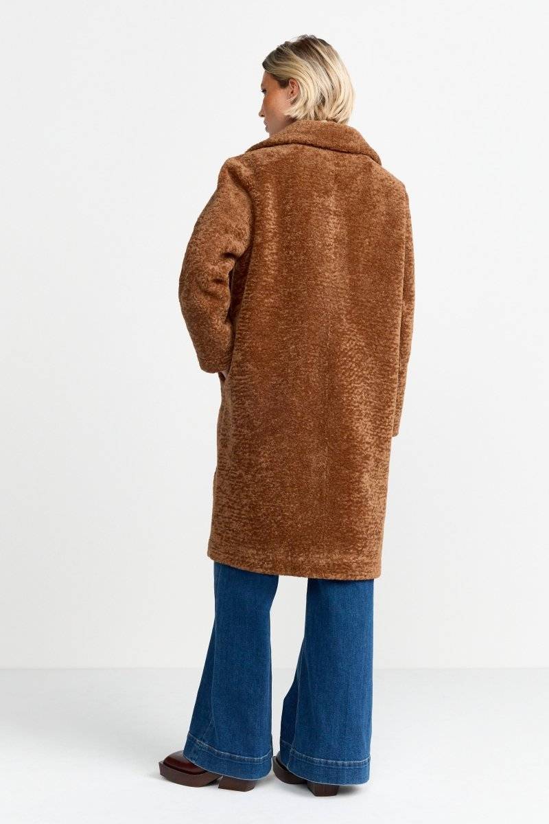 Eich & Royal Teddy-Mantel mit Reverskragen Zeitlich begrenztes Angebot