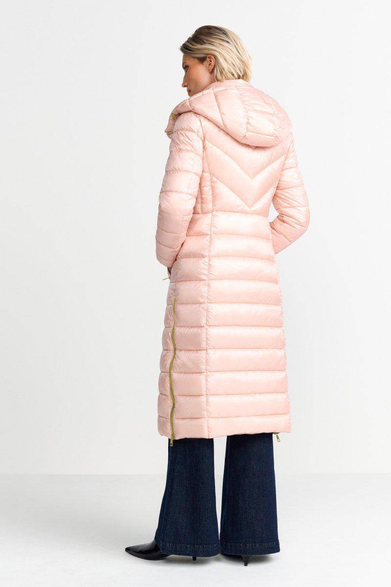 Eich & Royal Glänzender Steppmantel Sonderangebote