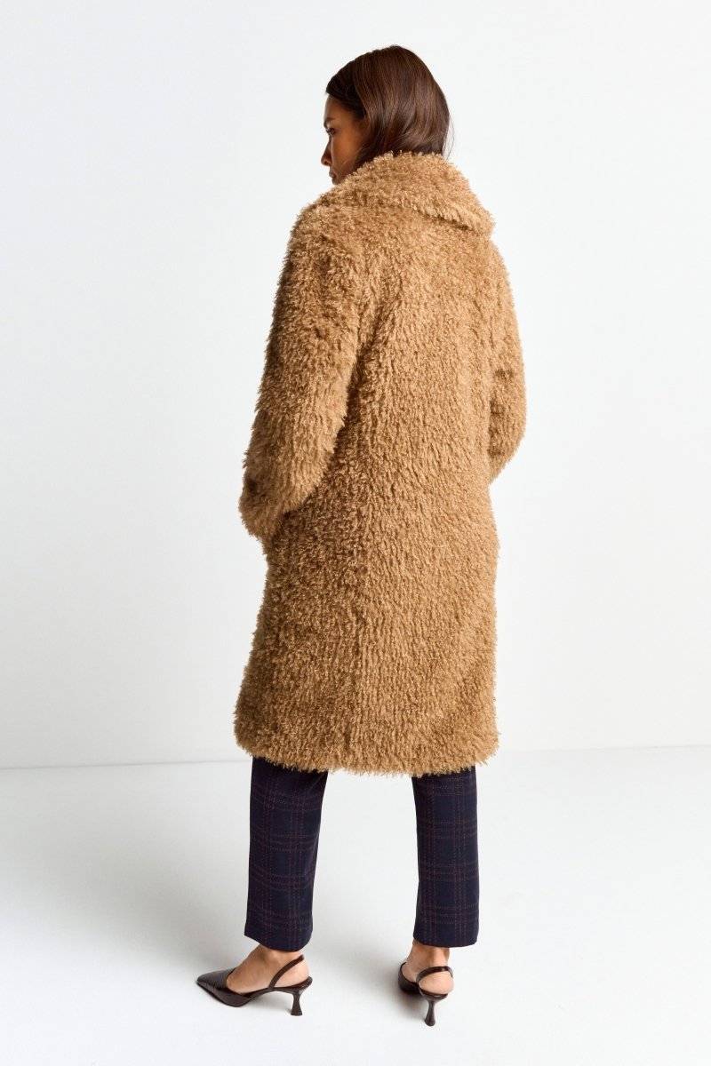 Eich & Royal Oversized-Mantel aus Kustfell Letzte 3 Tage