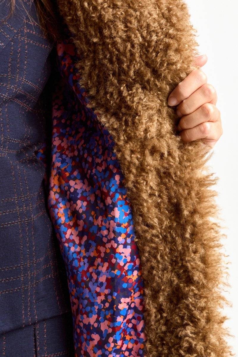 Eich & Royal Oversized-Mantel aus Kustfell JETZT KAUFEN
