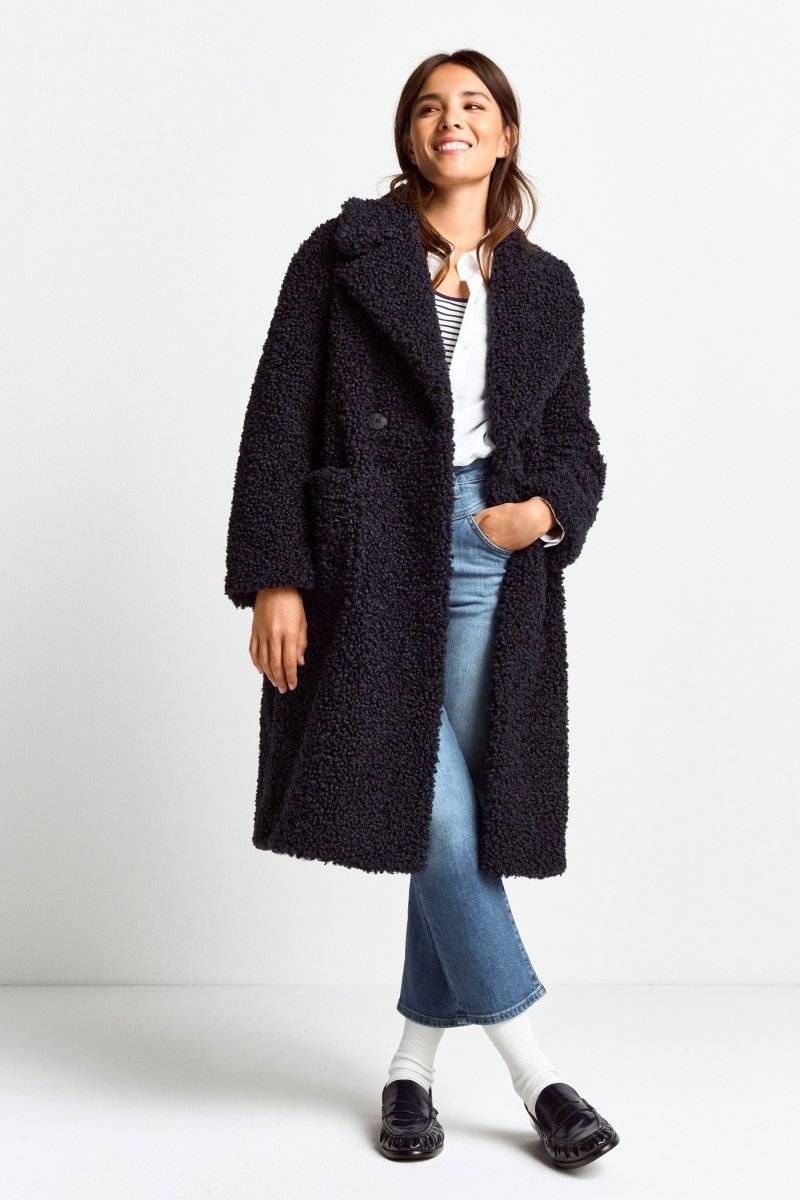 Eich & Royal Oversized-Mantel aus Teddyfell Neueste Stile