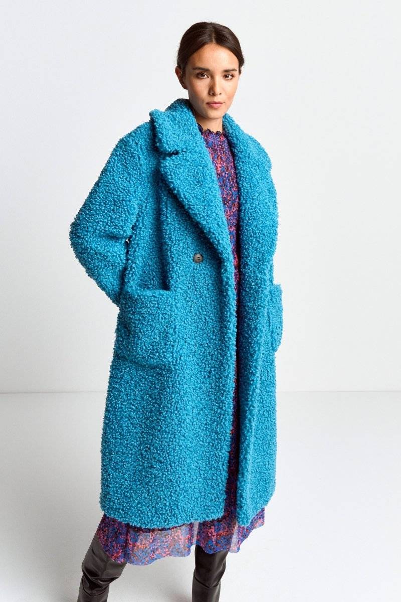 Eich & Royal Oversized-Mantel aus Teddyfell Neueste Stile