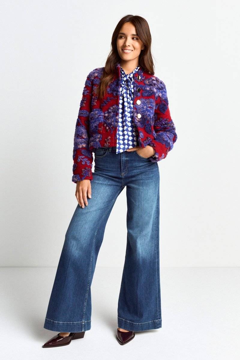Eich & Royal Jacke mit floralem Muster Rabatte dieses Monats