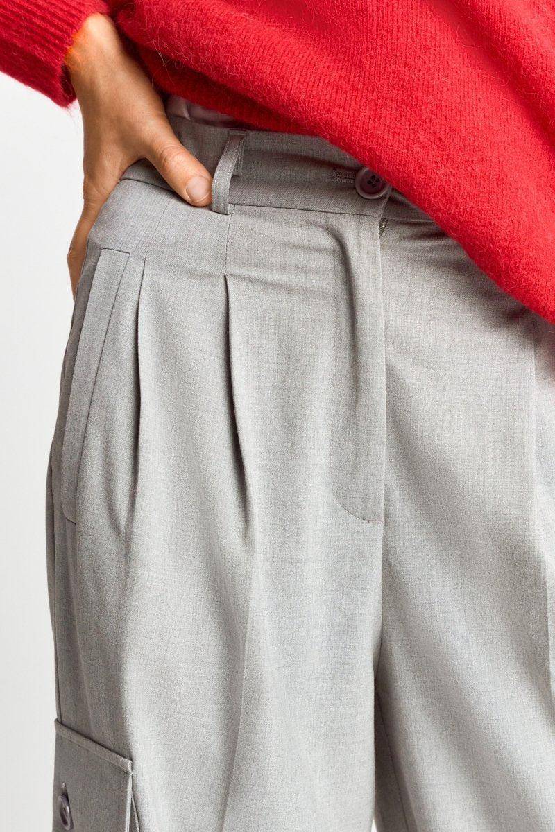 Eich & Royal Anzughose mit Cargo-Details Rabatt