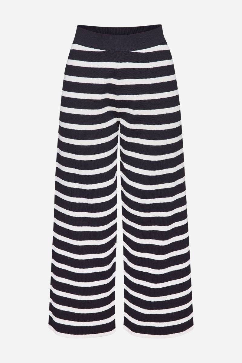 Eich & Royal Gestreifte Strick-Culotte Osterangebot
