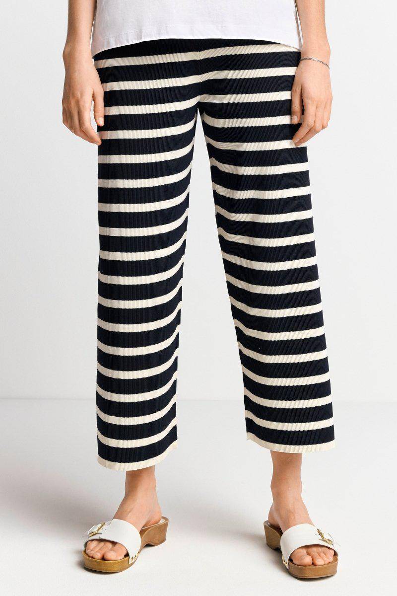 Eich & Royal Gestreifte Strick-Culotte Osterangebot