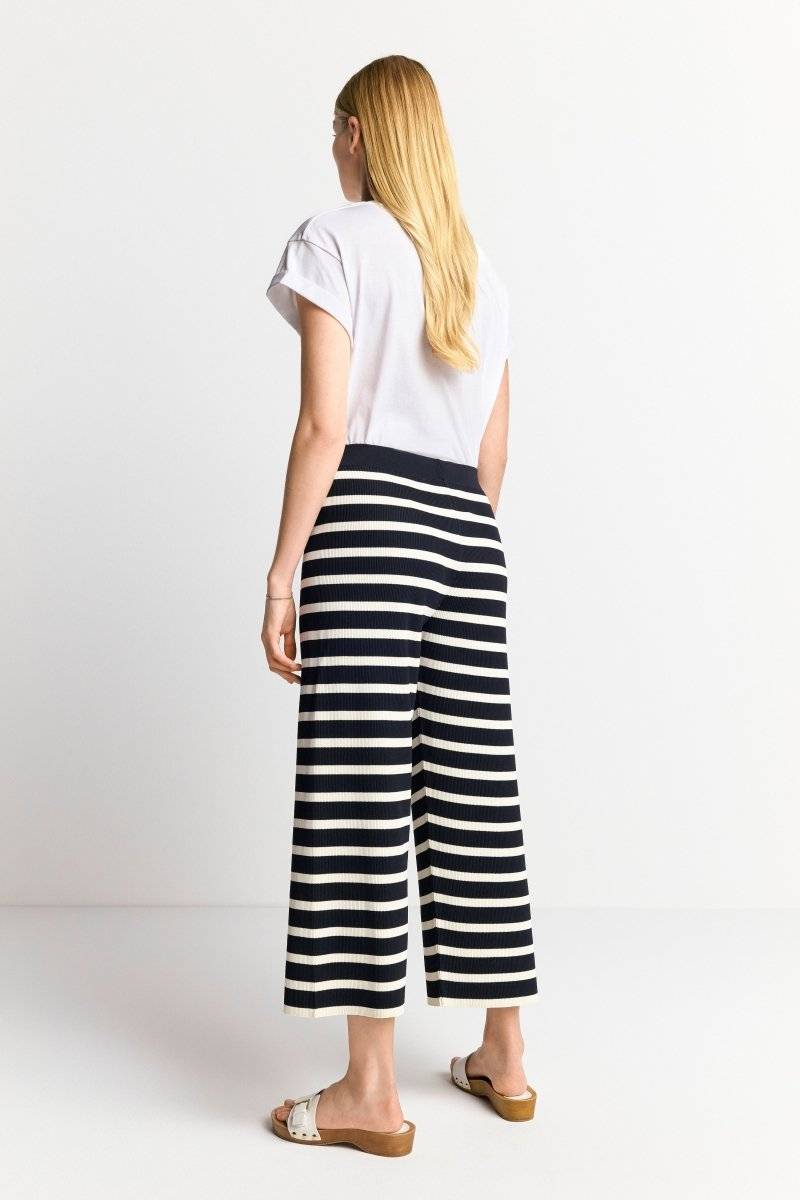 Eich & Royal Gestreifte Strick-Culotte Osterangebot