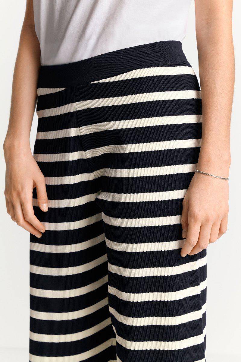 Eich & Royal Gestreifte Strick-Culotte Osterangebot