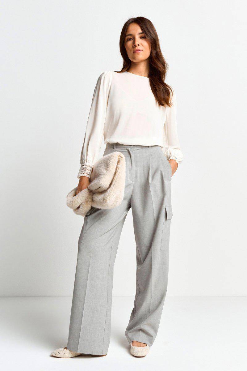 Eich & Royal Bluse mit Manschetten aus Spitze Fabrik Onlineshop