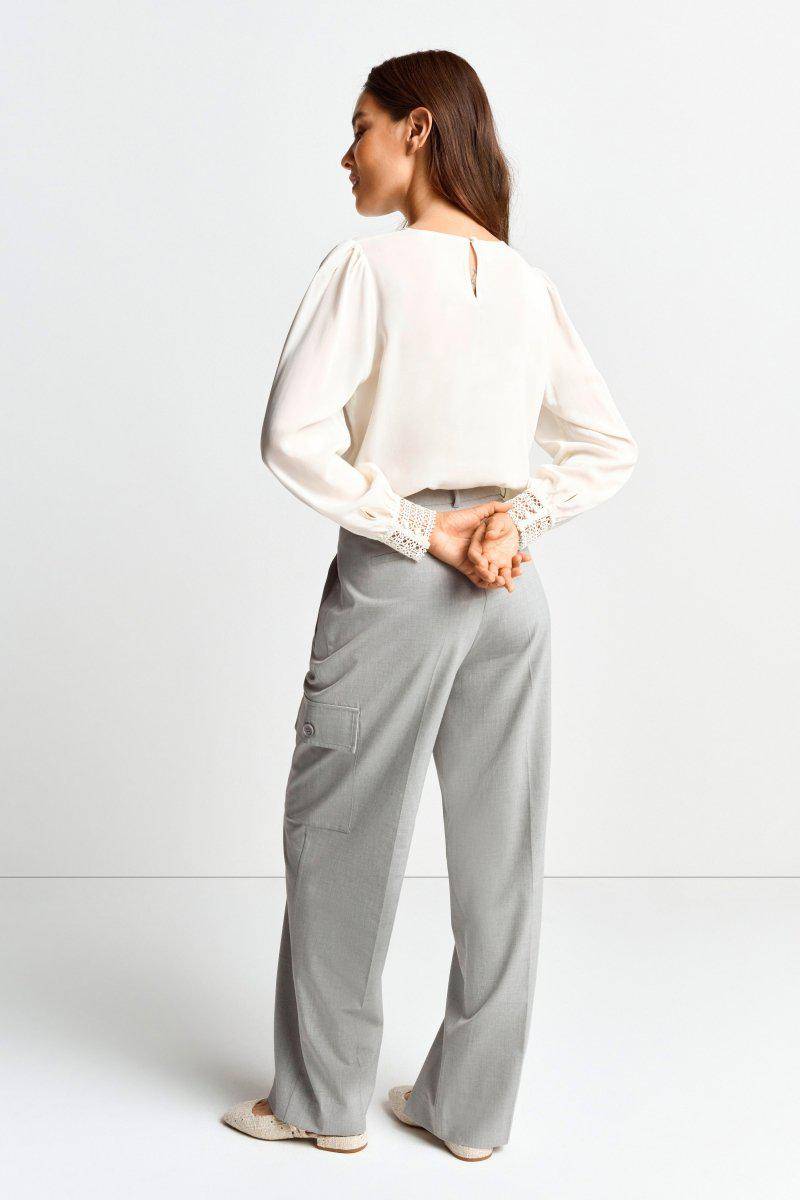 Eich & Royal Bluse mit Manschetten aus Spitze Fabrik Onlineshop