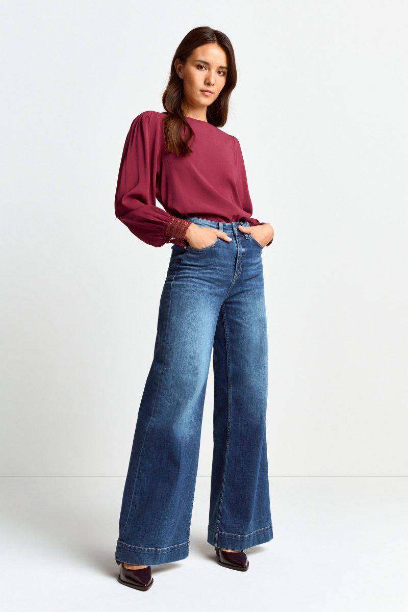 Eich & Royal Bluse mit Manschetten aus Spitze Fabrik Onlineshop