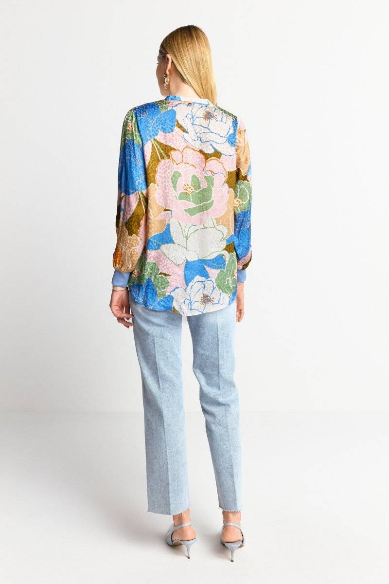 Eich & Royal Bluse mit floralem Print Rabatt