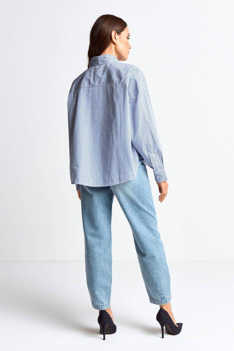 Eich & Royal Bluse mit Bindekragen Heißer Verkauf