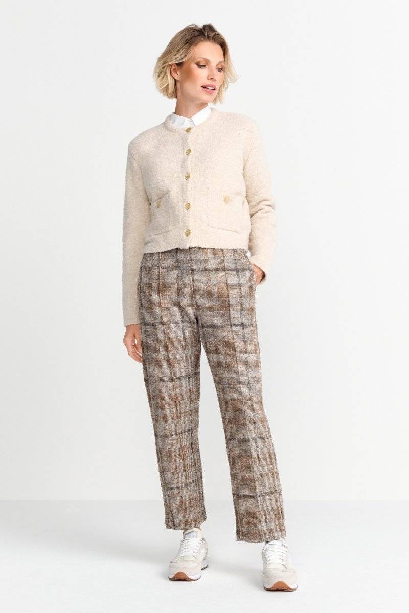 Eich & Royal Cardigan mit goldfarbenen Knöpfen Räumungsverkauf